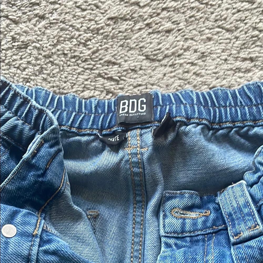 Womens blue cargo jeans - Picture 2 of 7